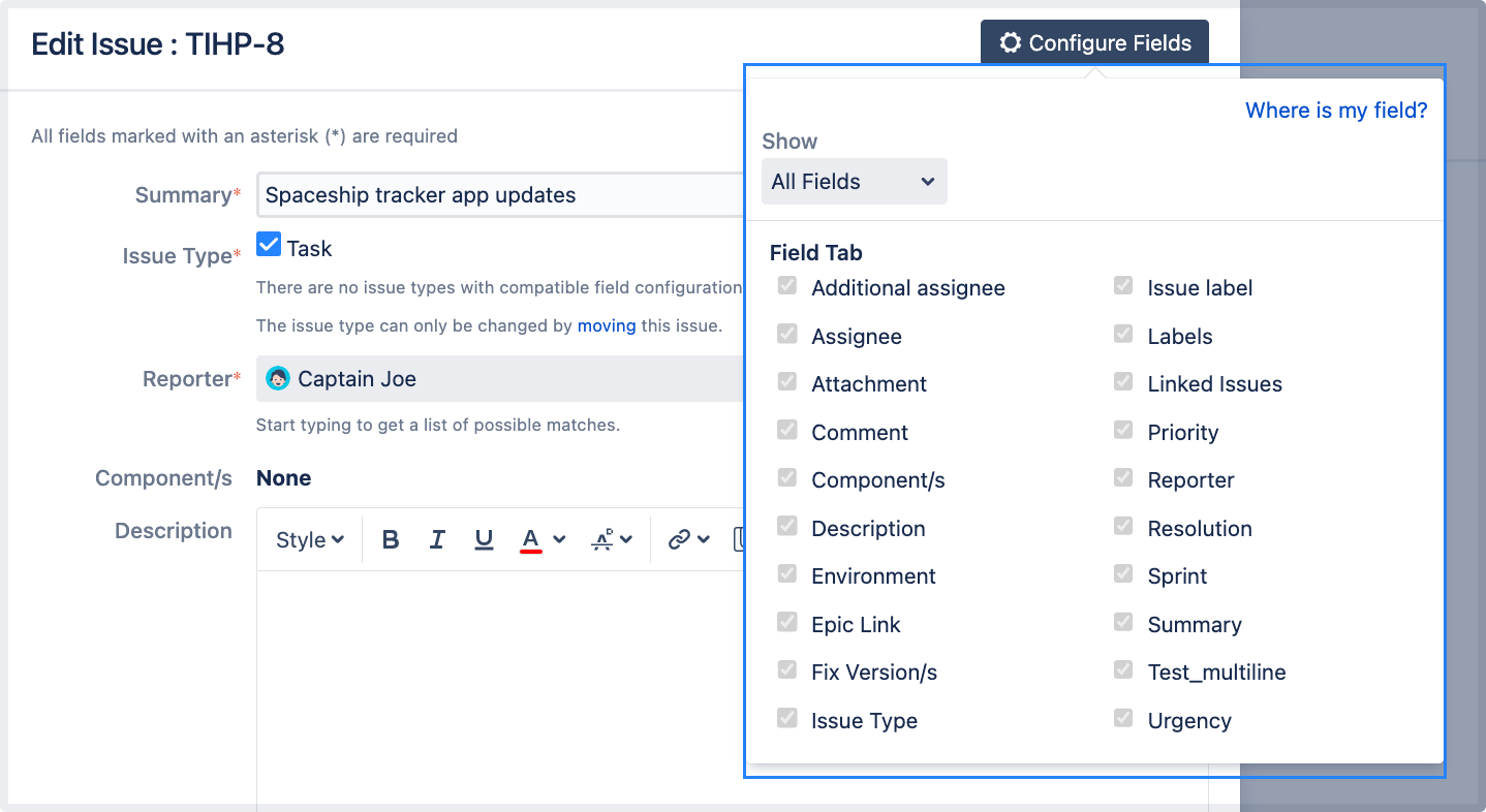 Custom Fields